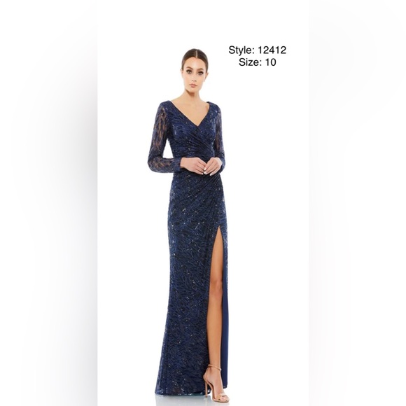 Mac Duggal Dresses & Skirts - Midnight colour long gown